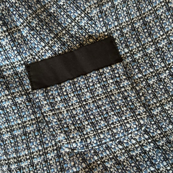 Ricki's Blazer/Jacket/Coat Open Front Weave Stitching Cropped-ish Size Small - Picture 8 of 10